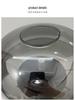 Nordic Modern Glass Table Lamp - Creative, Decorative Lighting for Living Room, Bedroom, or Bedside.