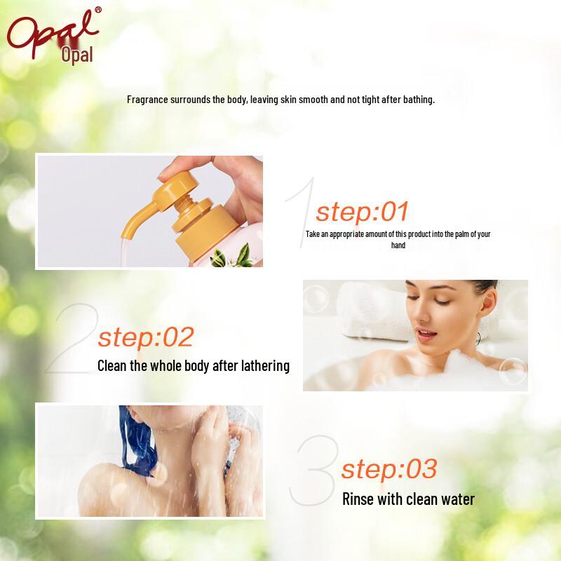 O'PAi Orange Blossom White Tea Scented Body Wash