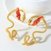 New Personalized Flying Dragon Ear Clips, Niche Fashionable Retro Design, No Ear Piercings, Wearing Men's and Women's Advanced Ear Clips