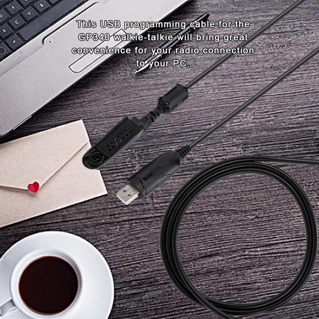 GP340 USB-programmeringskabel for HT750 HT1250 PRO5150 GP328 GP340 GP380 GP640 GP680 Radio