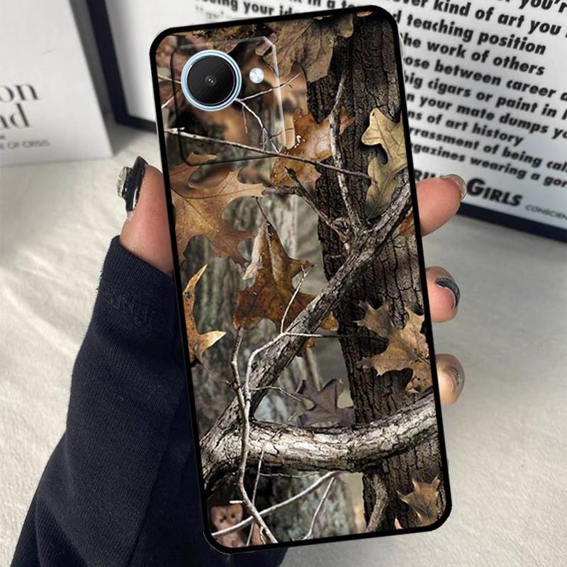 Camouflage Hunting For Realme C75 C55 C71 C61 C53 C33 C63 C51 C65 C67 11 12 13 14 15 Pro Plus GT6 GT7 Pro Case