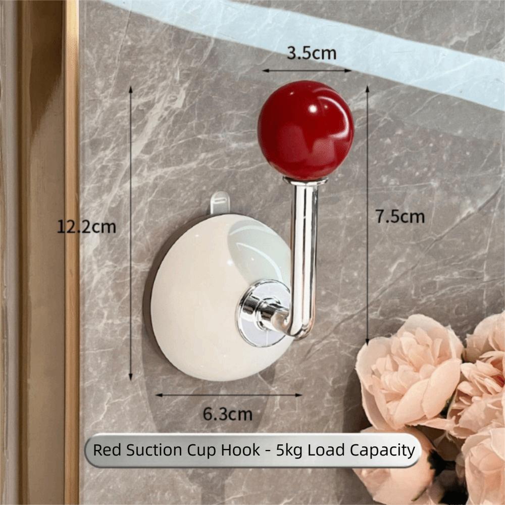 Punch-Free Hair Rings Hanger Wall Mount Hanging Headband Holder Scrunchie Organizer  Coat
