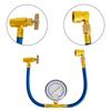 Car Air Conditioning R134A Refrigerants Recharge Hose with Pressure Gauge Measuring Kit Car Accessories