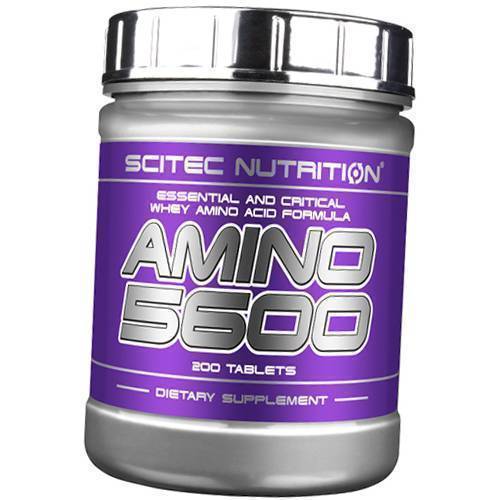 

Аминокислотный комплекс, Amino 5600, Scitec Nutrition (27087004) 200tab