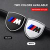 1Pcs 3D Metal M LOGO Emblem Auto Door Shield Car Body Badge Sticker For BMW 330Li 325Li 320Li E46 E39 E90 E60 E36 F30 F10 E34 X5 E53 E30 F20