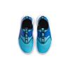 Nike Flex Runner Slip Resistant Cushioning Low top Kids' Running Shoes White Blue Children Aged 3 7 Years Old CV9327-400