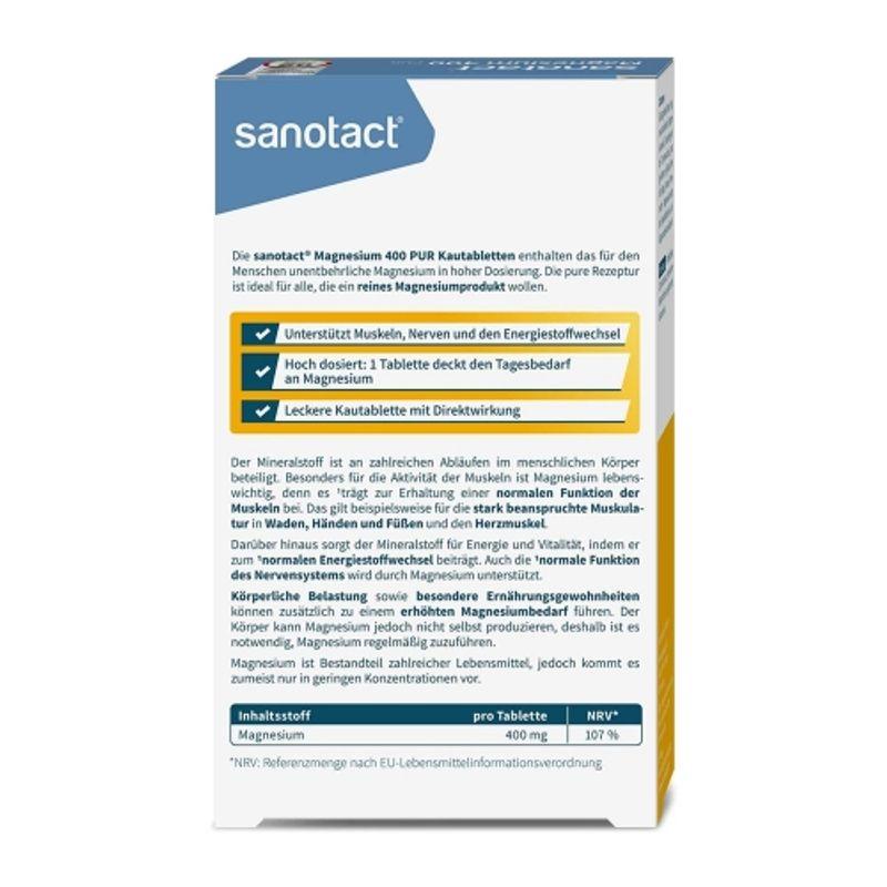 Zanotact (BioLabo) Chewable Magnesium Tablets 30