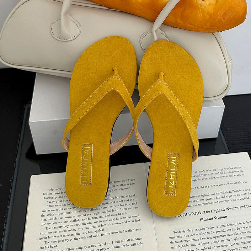 

Мода Лето Пляж Женские Балетки Шлепанцы Слайды Тапочки Обувь Для Женщин Уличная Мода Круглый Носок Женские Балетки Тапочки Обувь 35 жёлтый
