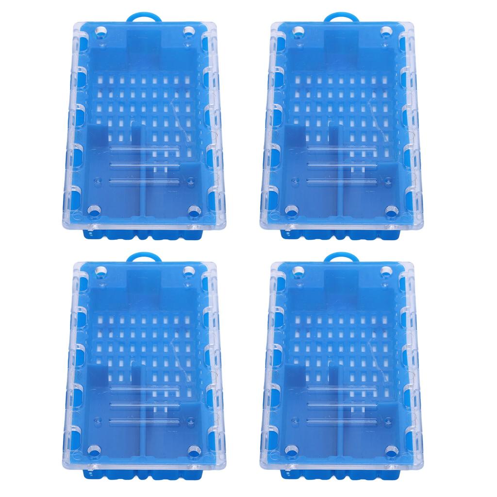 10pcs Queen Bee Cage Plastic Queen Bee Transporting Catcher Beekeeping Supplies Beekeeper Equipment