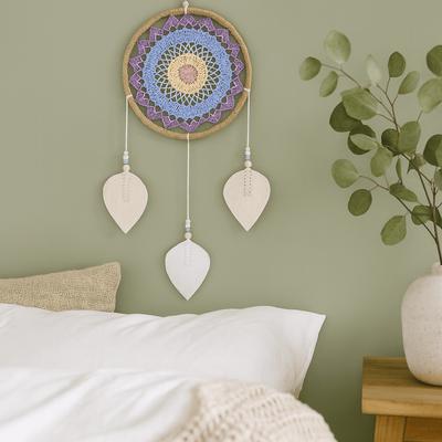 Dream Catcher Feather Free Rattan Cotton Handmade Bali