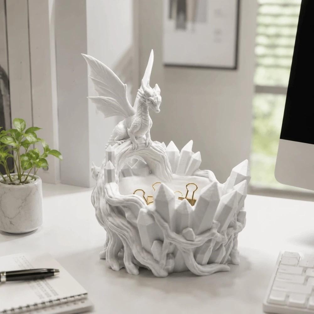 Ornaments Jewelry Holder Gothic Style Storage Organizer Dragon Storage Bowl Gift For Dragon Lover
