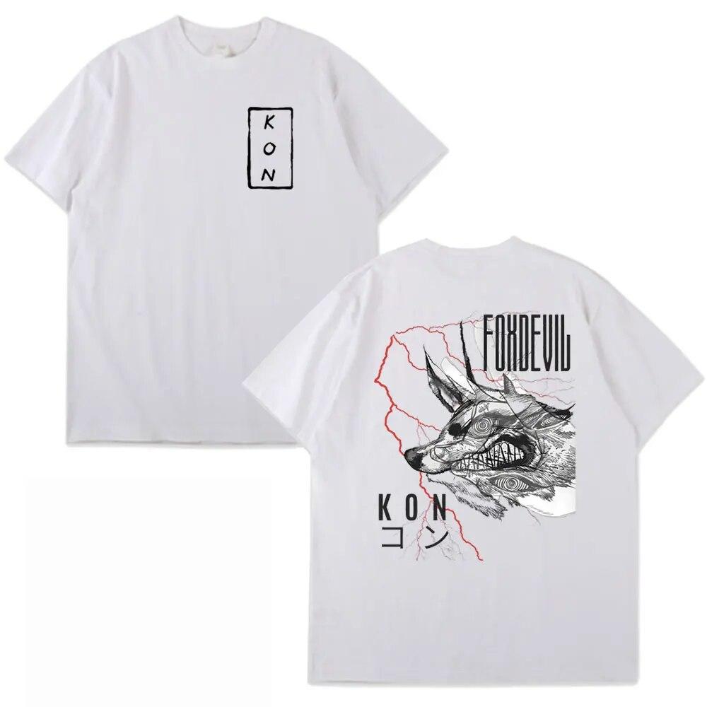 

Аниме бензопила унисекс двусторонняя футболка с принтом летняя модная футболка унисексга с коротким рукавом унисекс женская японская уличная футболка XL