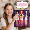 3 Stück Gelenkpuppen, mit realistischen Charakterdesigns, machen ein entzückendes Überraschungsgeschenk für Kinder und Freunde.