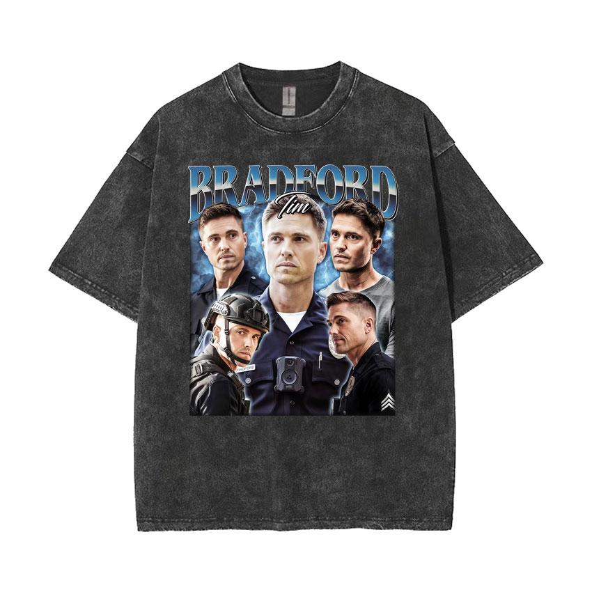 

Tim Bradford Vintage s Movie Merch T Shirt Mens Clothing High Quality Cotton Tshirts Harajuku Fashion Washed Street T Shirts S