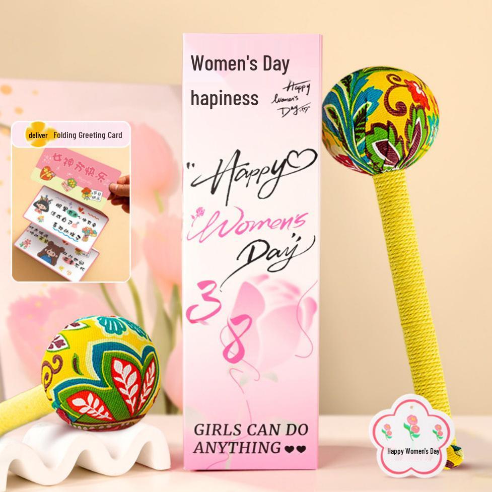 Women's Day Gift: Mugwort Massage Hammer for Girlfriend or Wife - Health & Back Massage Tool