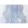 Harajuku Style Lolita Wig, Long Curly Two-Tone Wig (Blue & Pink), Heat-Resistant Cosplay Wig for GAL, Gothic Lolita, Party, Daily Wear, 54cm