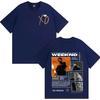 The Weeknd camicia da uomo in cotone oversize grafica album After Hours estate Donna Y2k girocollo rock Streetwear T-shirt