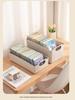 Compact Movable Backpack & Book Storage Trolley with Multi-layer Design for Under-table Use