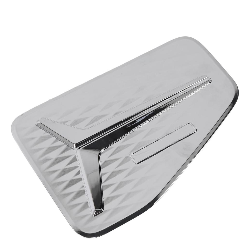Chrom Tankdeckel Klebstoff Stilvolle Tankklappe Tankdeckel Zierleiste Ersatz für DMax
