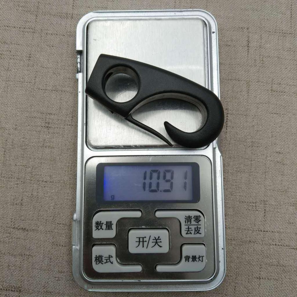 6 st Höghållfast Elastiskt Repkrok Mångsidiga Plastspännen Portabla för Camping Bagage och Förvaringslösning