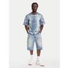 Karl Kani Paisley Denim Baseball Shirt