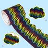 No Adhesive Border Paper Paper Stickers Creative Decorative Stickers