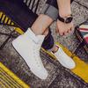 Herren Canvas Schuhe 2025 Neue High Top Mode Freizeitschuhe für Herren Klassiker Cool Street Lauf-Skateboardschuhe Schnür-Sneakers