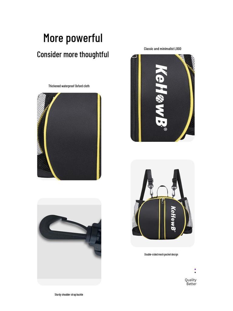 Trendy Sports Backpack: Basketball Handbag & Shoulder Bag for Students