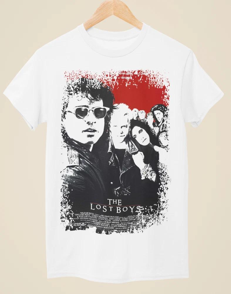 The Lost Boys Movie Poster Inspired Unisex White TShirt S