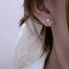 Elegant Tulip Flower Stud Earrings For Women Lightweight Copper Jewelry Perfect Gift For Birthday Anniversary