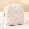 Cotton Feminine Hygiene Pad Storage Bag Large Capacity Breathable Womens Travel Organizer For Daily Use