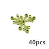 Piante Foglie Mattoncini Casa Giardino Fogliame Accessori Costruzione Fai-da-te Assembla Mattoni 2417 2423 Compatibile con