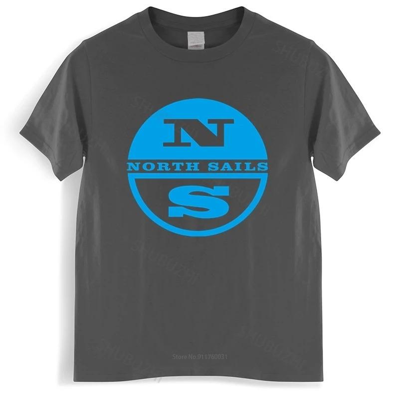 BenberFashion 100% Katoen T-shirt Heren Ronde Hals Tops Grappige Herenkleding Wit T-shirt T-shirts Zwart T-shirt North Sails Homme Zwart T-shirt M