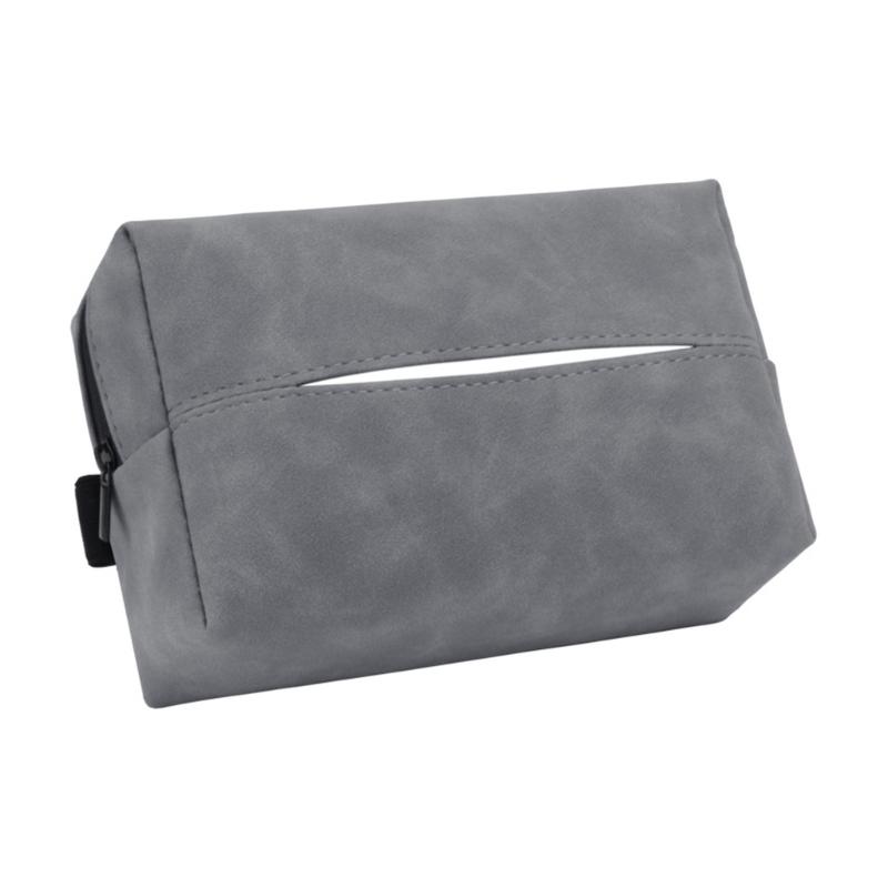 1Pc Car Tissue Holder, Sun-Visor Napkin Holder, Car-Visor Tissue Holder, PU Leather Backseat Tissue Cases Holder