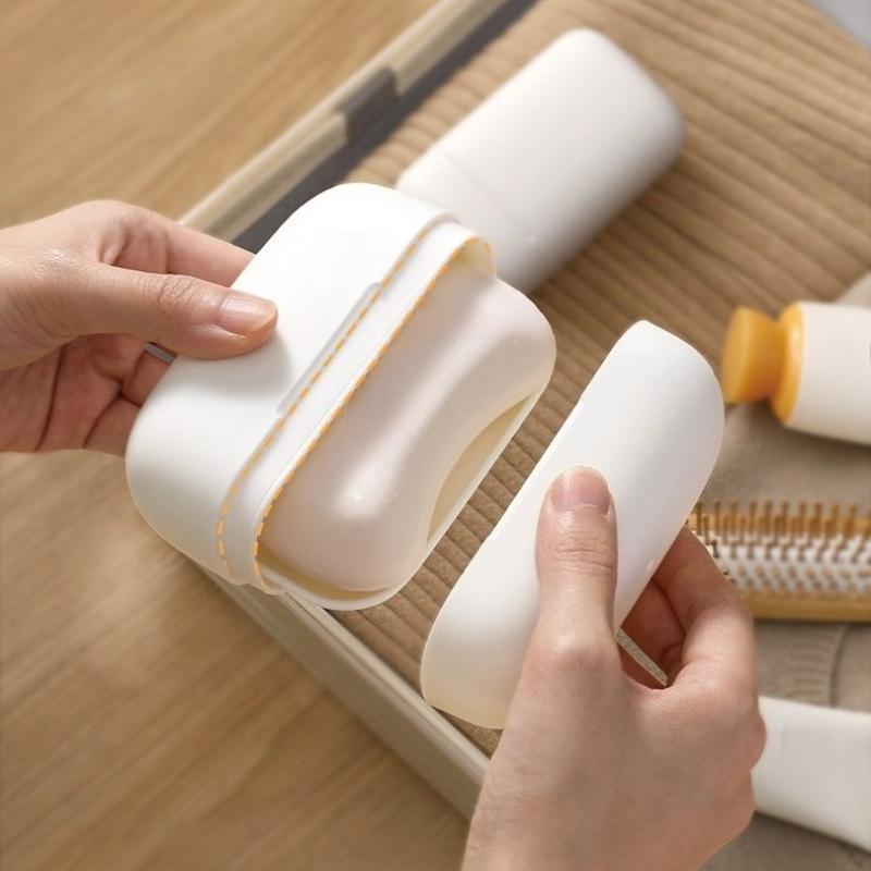 Tragbare Seifenschalen Reise Versiegelte Seifenbox Badezimmer Seifenschale mit Deckel