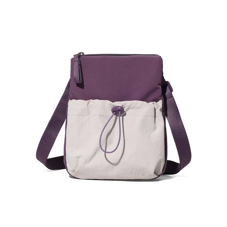 

Canvas Women s Mobile Phone Bag Versatile Casual Lightweight Messenger Bag Korean New Niche Design Water Bottle Bag фіолетовий