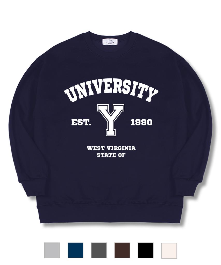 TI.GLAKE Y University Oversized Sweatshirt