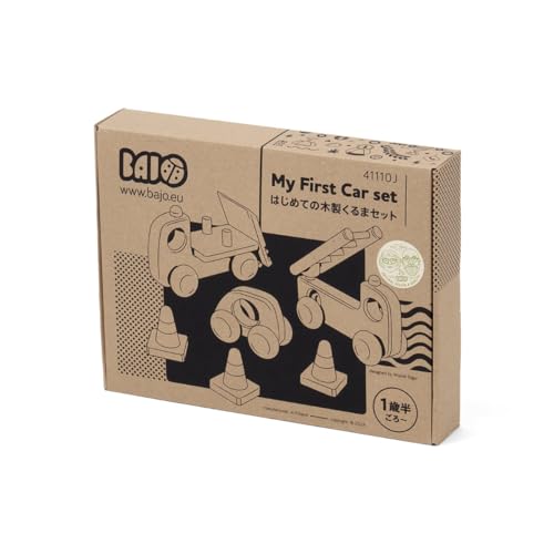 Bornelund BAJO First Car Set for Children 18 Months and Older (BAJ41110J)