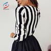 SCIONE Women Casual Striped Shirts Female Loose Autumn Turn Down Collar Shrit Office Blouses Top