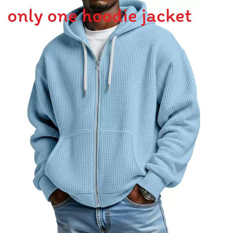 Hoodie Mens Casual Sweatshirt With Thick Polyester Fabric For Winter Comfort