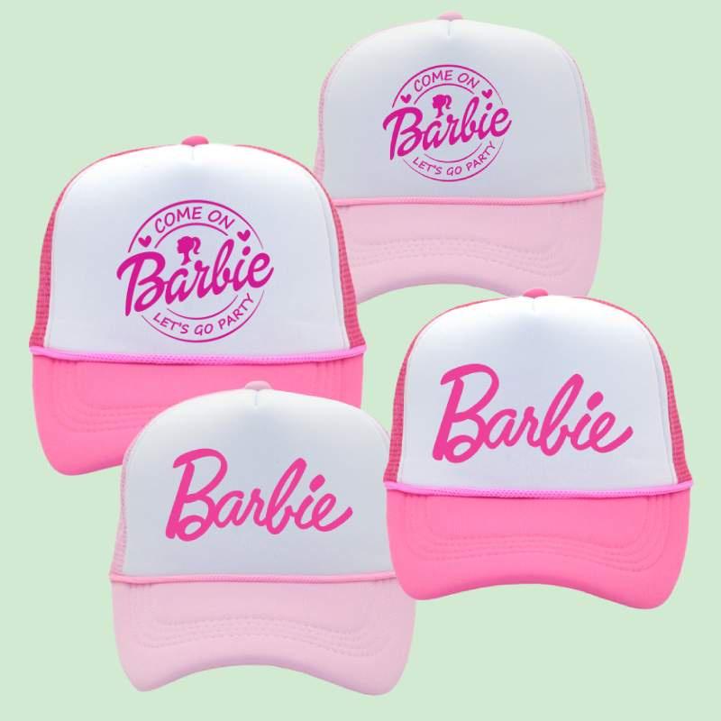 2023 Barbie Pink Parent-child Baseball Cap For Summer Beach Parties Wholesale