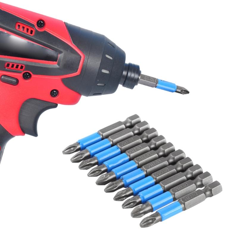 Magnetic Screwdriver Bits Set Magnetic Tip for Power Screwdriver Drill Impact Driver Tool Accessory for DIY Use