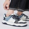 Herren Casual Skateboardschuhe Bedruckte Laufschuhe Joggingsneaker Schuhe für Studenten Übergröße