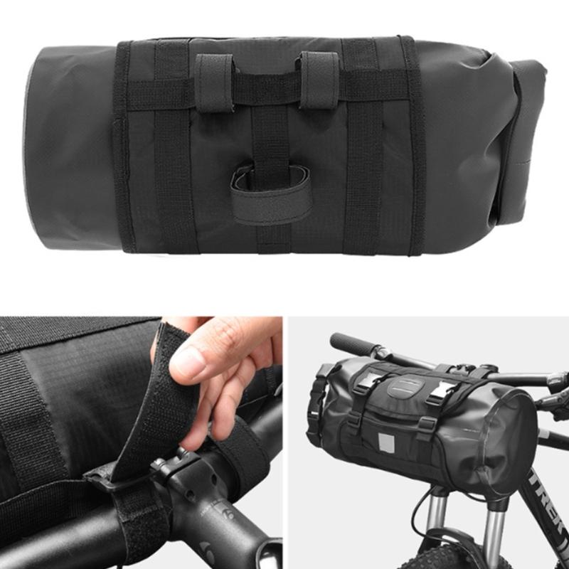 Waterproofs Bike Handlebar Bag Bicycles Front Bag Large Capacity Storage Bag Cycling Front Storage Bag for Mountain Bike