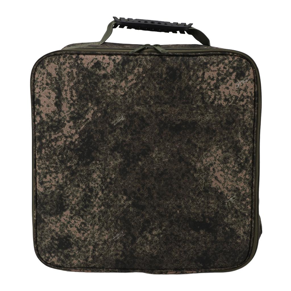 Fishing Reel and Gear Case Large Capacity Adjustable 4 Compartments Fishing Tackle Storage Bag