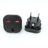 1pcs 3pcs EU Universal Plug UK to EU Converter Euro Travel power supply Adapter AC 250V Charger EU Plug British Scoket Outlet