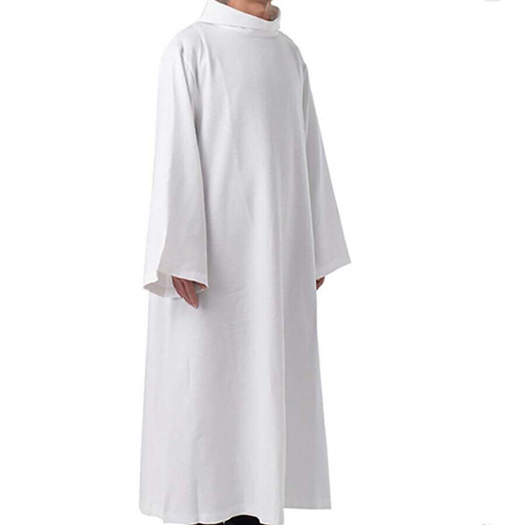 Männer Frauen Naher Osten Arabisch Christlich Katholisch Priester Kleriker Roben Priester Heilige Halloween Robe