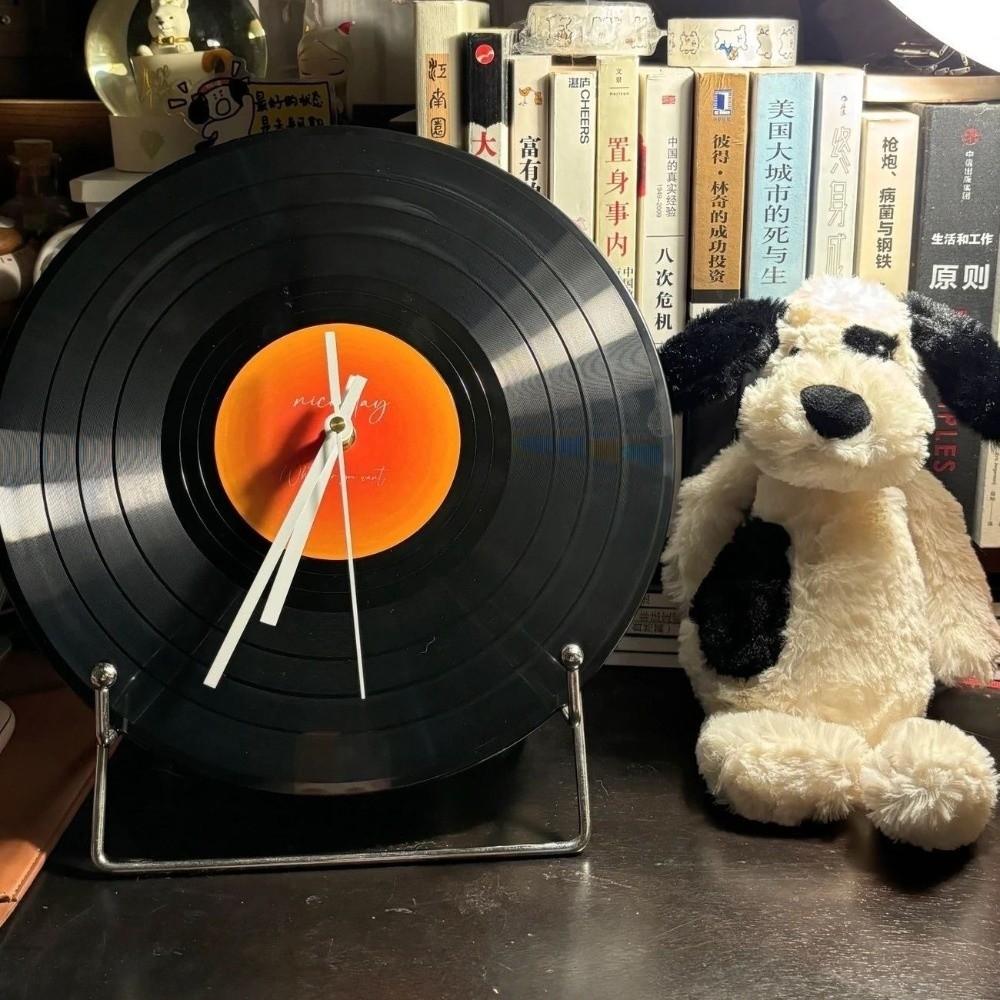 Sunset Vinyl Record Wall Clock Silent Mechanism DIY Wall Clock Decorative Wall Clock  Living Room