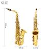 M MBAT Sax Model Gold Lacquer E Flat Alto Saxophone Eb Professional High Brass Tube Materical with Case Gloves Accessories