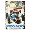 Racing Car Vintage Metal Signs Tin Sign Retro Garage Decor Plaque Metal Plaque Repair shop Wall Decorative Iron Plate